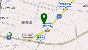 oneness hair salonの地図画像