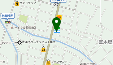 room 東海の地図画像