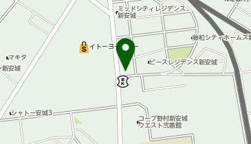 明星 美容室の地図画像