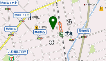 美容室 Plumeの地図画像
