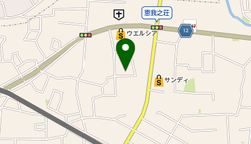 GLOW HAIRの地図画像