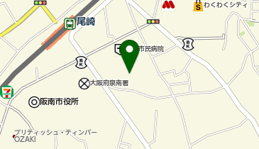 Hair Salon IWASAKI大阪尾崎店の地図画像