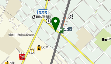 RECARE忠岡店の地図画像