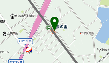 こやま美容室の地図画像