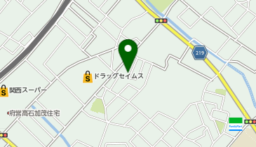 まとば美容室の地図画像