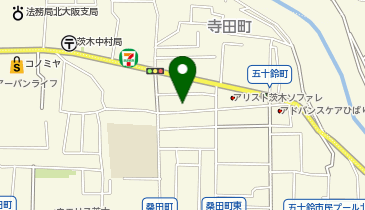 やまぢ美容室の地図画像