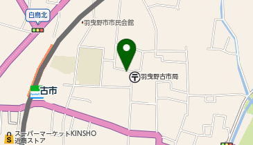 古都美容室の地図画像