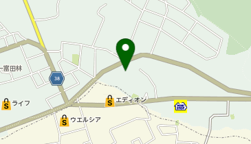 大杉美容室の地図画像