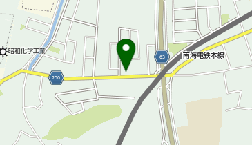 泉南美容室の地図画像