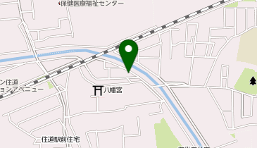 流線形の地図画像