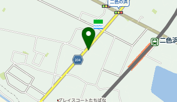 神の毛。の地図画像