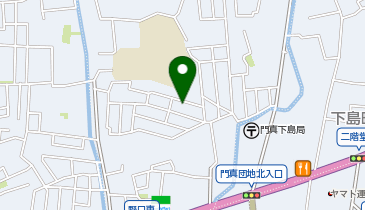 美容室あきの地図画像