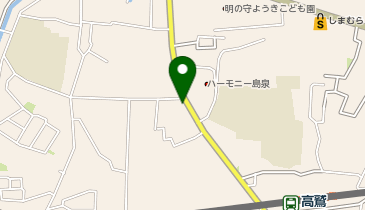 美容室アンの地図画像