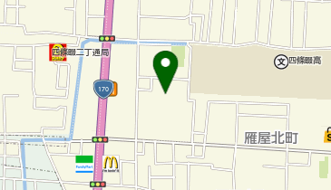 美容室イワサキの地図画像