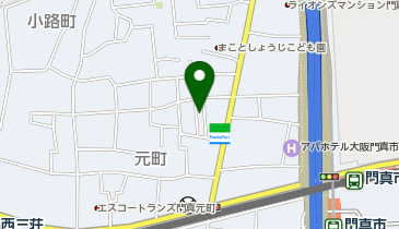 美容室ノーブルの地図画像