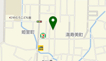 美容室スズの地図画像
