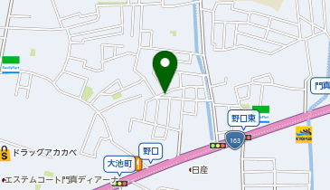 美容室ベルモードの地図画像
