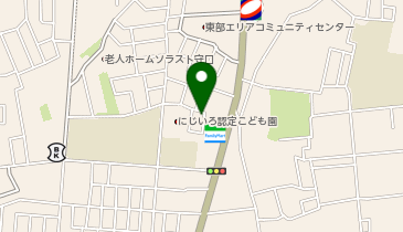 美容室ユキの地図画像