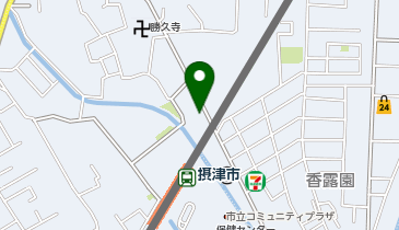 美容ヒノデの地図画像