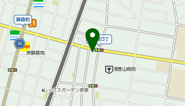 とし美容室の地図画像