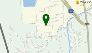 ウエダ美容室の地図画像