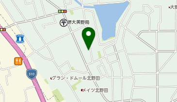 ニシ美容室の地図画像
