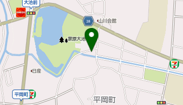 結紀美容室の地図画像