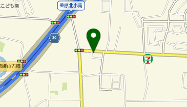 美容ナカノの地図画像