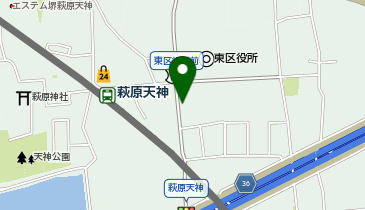 美容室Zoom本店の地図画像