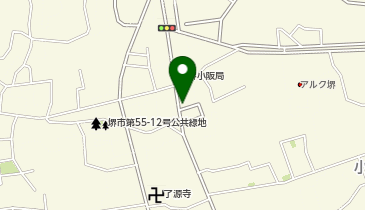 美容室ラ・ポールの地図画像