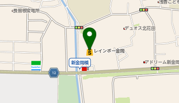 CHURABLANC金岡店の地図画像
