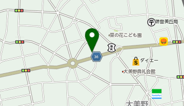 Hair&MakeSylvanの地図画像