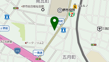 MAC堺東店の地図画像