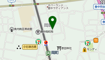 まり美容室の地図画像