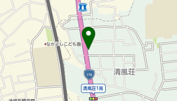 カット&パーマ  リビエールの地図画像