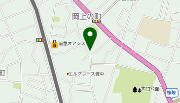 美容室  サンシルクの地図画像