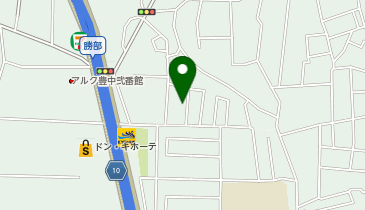美容室 ユーカリの地図画像
