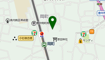 CLIP on hairの地図画像