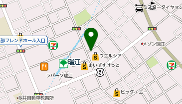 アイフィール アヴェダ 瑞江店の地図画像