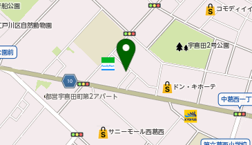 ヘアーショップ ユアールームの地図画像