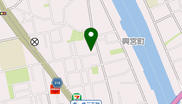 リュエル美容室の地図画像