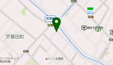 HAIR MAKE comodoの地図画像