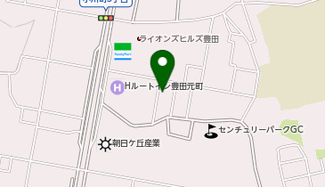 ビューティサロン 友の地図画像