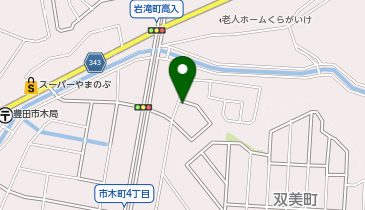 美容室 エリアの地図画像