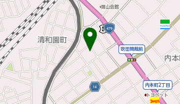 たぶち美容室の地図画像