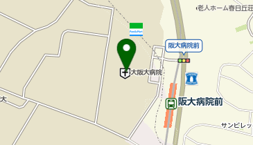 美容室 こもれび 大阪大学医学部附属病院店の地図画像