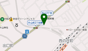 美容室マミの地図画像