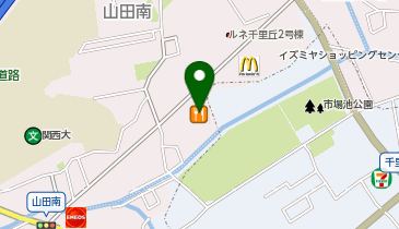 3QCUT 千里丘店の地図画像