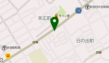 Hair made angeの地図画像