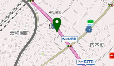 Lilly hairの地図画像